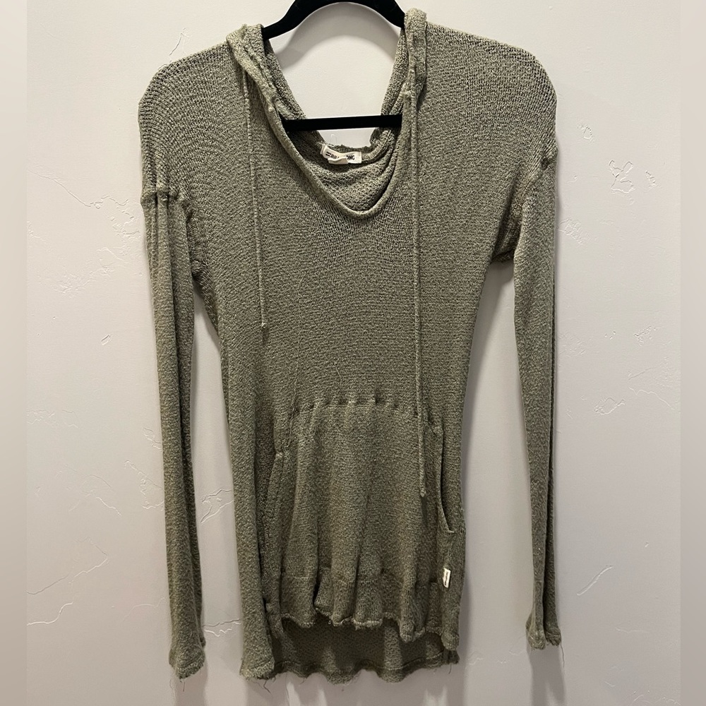 S BILLABONG GREEN SHIRT